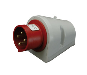 Вилка настінна силова ETI EP-1632 IP44 (16A, 230V, 2P+PE) (004482058) - Фото