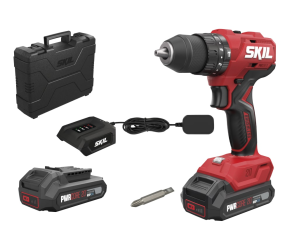 Шурупокрут-дриль ударний акумуляторний SKIL 160;3021160;HB 20В 2х2А/год 55Нм CD1E3021HB - Фото