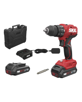 Шурупокрут-дриль ударний акумуляторний SKIL 160;3021160;HB 20В 2х2А/год 55Нм CD1E3021HB - Фото