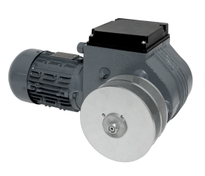 Complete electrical winch for feeding-system 52rpm, 3Ph, incl drum & 90° mounting bracket Val-Co ( VTRCMM6330400T) - Фото