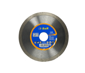 Диск алмазний Meister 125 x 19 х 222 CORONA кераміка S&R (252691125) - Фото