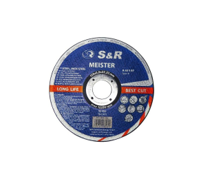 Круг вiдрiзний Meister 125x08x222 мм A60S BF мет/нерж S&R (131008125) - Фото