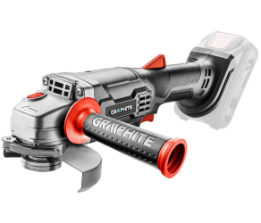 Шліфмашина кутова акумуляторна GRAPHITE Energy+ 18В 125 мм 18В 10000об/хв 151кг 58GE130 - Фото