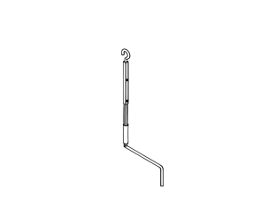 Roxell Телескопічна рукоятка для лебідки 00102962 - Фото