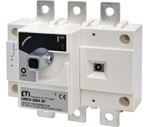 Выключатель нагрузки ETI LBSCD 3P 200 (1-0, 200А) (004661912) - Фото