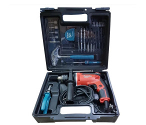 Impact drill Makita M8100KX2 710W gear chuck 13mm 0-3200rpm 18kg set of hand tools and accessories M8100KX2 - Фото