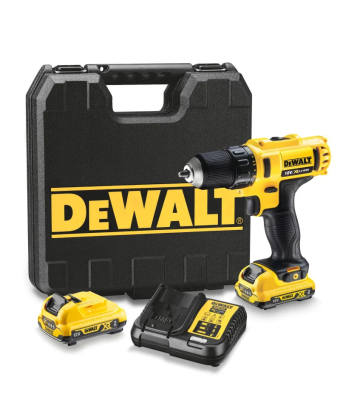 Drill-screwdriver DeWalt XR Li-Ion 12V battery 2x2Atime 24Nm 400-1500rpm DCD710D2 - Фото