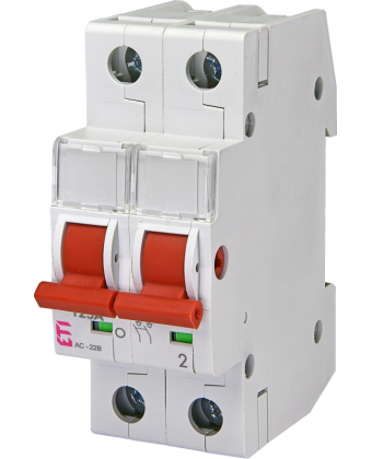 Вимикач навантаження ETI SV 2125 2р 125A (002423217) - Фото