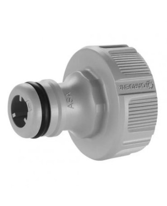 Штуцер різьбовий пластиковий 21 мм (1/2),  GARDENA (18220-2900000) - Фото