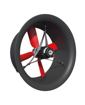 Вентилятор, Multifan, 1750 Вт, шахтный (H4D7101M10100) - Фото