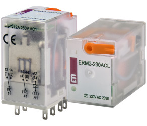 ETI Реле электромеханическое ERM2-230ACL 2p 002473005 - Фото