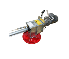 End feeder with 055 kW drive, 3 phases, for ø45 pipe, with flap sensor - Фото