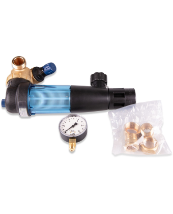 Редуктор з фільтром Duo DFRII 3/4, діапазон тиску 1,5-6 бар, Big Dutchman 30-61-3682 - Фото