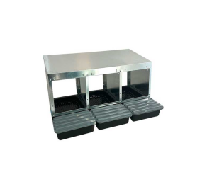 Гнездо для кур, 3 секции, RIVER (VAD4013) - Фото