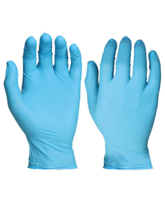 Рукавички нітрилові, L, Polnet (260682-N) - Фото