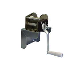 Ручна лебідка 650 кг самоблокуюча з опорою Lubing (4428) - Фото