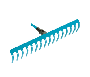 Грабли Combisystem стальные, 36 см, 14 зубцов, GARDENA (03178-2000000) - Фото