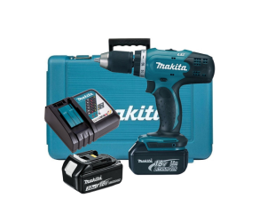 Cordless screwdriver-drill Makita DDF453RFE 18B 2x3A/h 42Nm 0-400/0-1300 rpm DDF453RFE - Фото