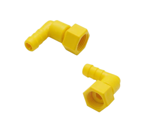 Кутовий з’єднувач для шланга з гайкою 1/2 Lubing (4313-00) - Фото