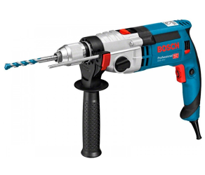 Дрель ударная Bosch GSB 24-2 1100Вт ШЗП 3000об·мин 29кг 060119C801 - Фото