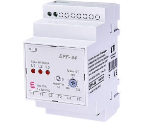 Реле автоматичного вибору фаз ETI EPF-44 230/400V (180-210V AC) (002470281) - Фото