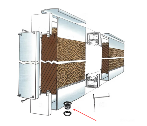 Зєднання для труби водовідведення, 150мм Gigola (PU150MM-28)  - Фото