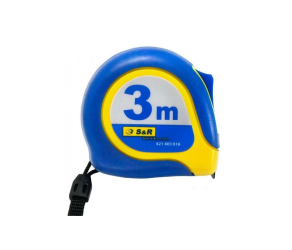 Рулетка 3 м x 16 мм Mustang ABS корпус S&R (421403016) - Фото