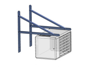 Mounting hangers M for QSE 12+x and QSE 16+x, Winterwarm (GA8580) - Фото