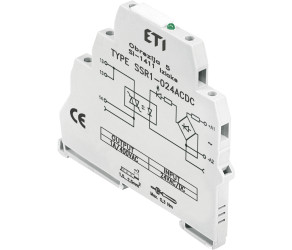 Реле інерфейсне ETI SSR1-230 ACDC (тиристорне, 1NO, 12A AC1, 400V AC) (002473051) - Фото