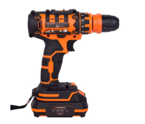 Шурупокрут-дриль акумуляторний Tekhmann TCD-21/2 DFR 21В 2х2А/год 28Нм 853785 - Фото