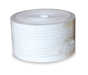 Belt for collecting eggs polypropylene, 350x13 - 220m white / 8 rows Barbieri 36-00-3834 - Фото
