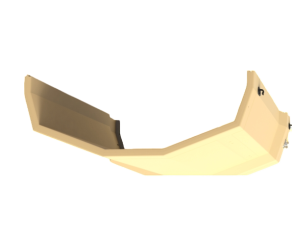 Защитный кожух тип 500 1 м, сегмент склона №2 Lubing (8035) - Фото