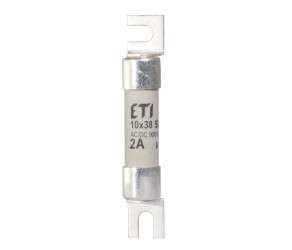 ETI Fuse CH SU 10x38 gR-PV 2A 900V (50kA AC/8kA DC) 002625310 - Фото