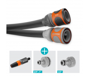 Текстильний шланг Liano Life Set 13 мм (1/2), 20 м GARDENA (18450-2000000) - Фото