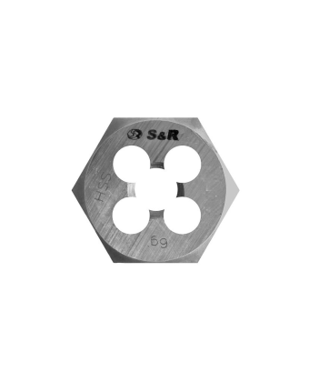 Hexagonal die M4 x 07 mm 6g HSS R6M5 S&R (111203004) - Фото