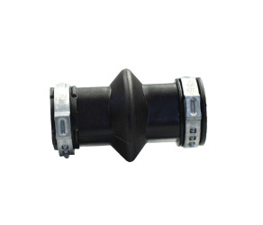 Зєднувач розширення з затискачем для квадрат труби (4361), чорний Lubing (4363-05) - Фото