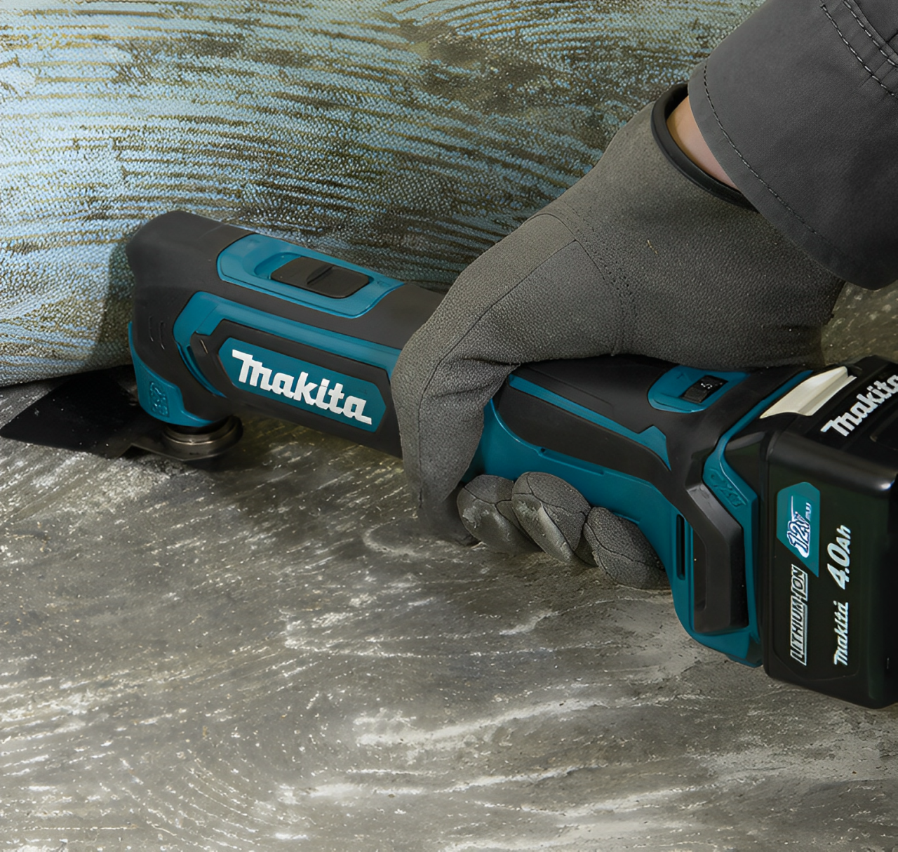 Реноватор Макита в работе