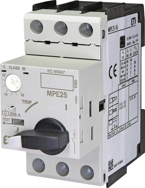 ETI Motor protection circuit breaker MPE25-16 004648011
