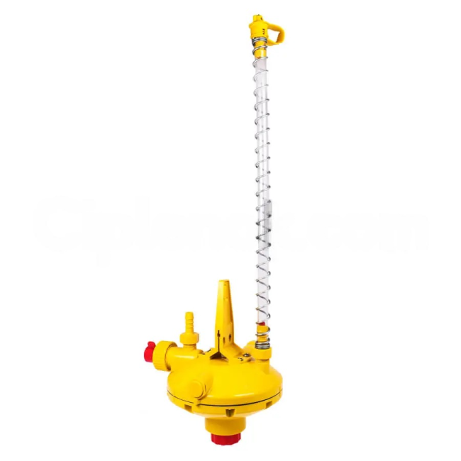 Pressure regulator with 2 outlets, and breather unit:900mm Lubing (3226-9-00)