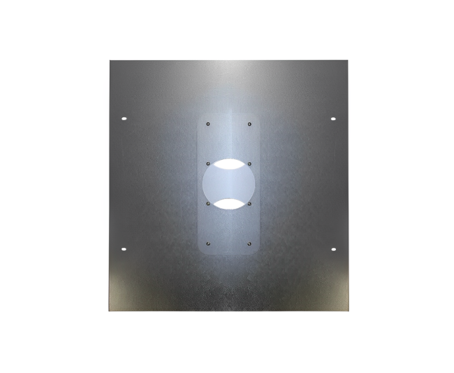 Hopper cover with 1-2 holes, 750x750 mm DEK-70-UNI Stienen (24.10.23)