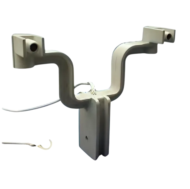 Adjustable bracket without rope, white Lubing (4338-04)