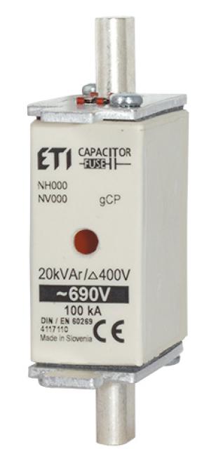 ETI Fuse NH-000/gCP 12.5 kVAr 004117108