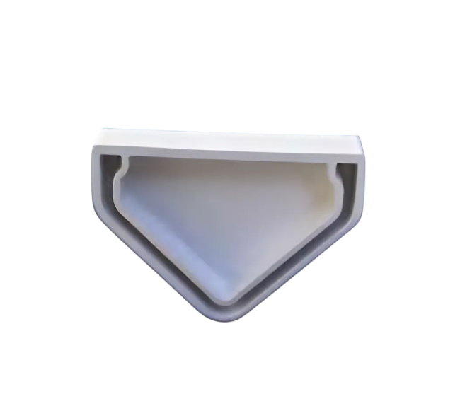 V-образный переходник для V-образного желоба fror 4609 белый Lubing (4611-04)