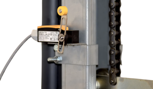 Обмежувальний вимикач з регульованим роликовим важелем, Lubing (5249)