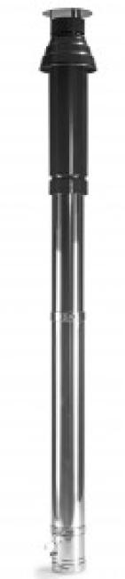 Ermaf Комплект димохідного тракту двоканального, D 150 мм, нержавіюча сталь (N70000003)