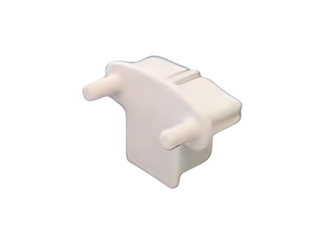 Заглушка со штифтами для насеста (4520-04), белая Lubing (4531-04)