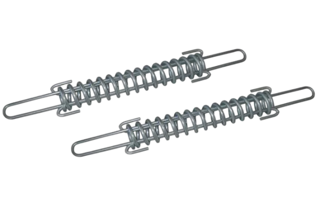 Tension spring galvanized - diam.43mm lenght 390mm Lubing (7439)