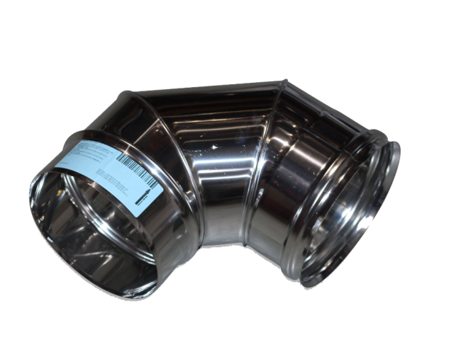 Ermaf Curve 45° D 150 mm double (N70000011)