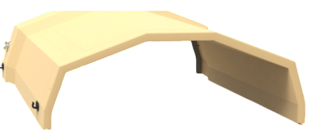 Protective cover type 500 1 m slope segment No.1 Lubing (8034)