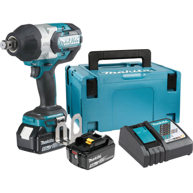 Гайковерт ударний Makita DTW 1001 Z LXT 18В 1800об·хв 1700Нм 3.2кг без АКБ та ЗП DTW1001Z